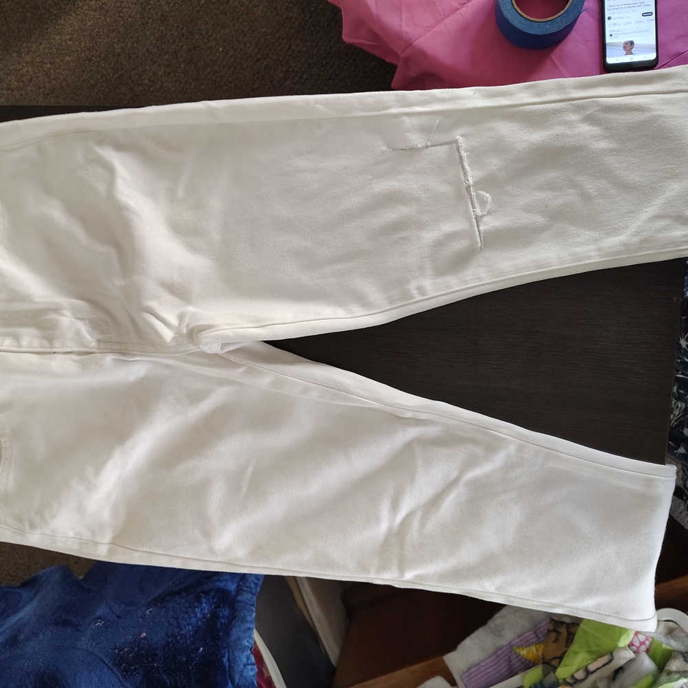 Cream Pants